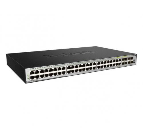 D-Link(ディーリンク) DGS-3630-52TCMI/A3 DGS-3630-52TCMI ギガビットL3スタッカブルスイッチ、10/100/1000BASE-T×48界面（10G SFP+×4、SFP combo 4） MPLS想い浮かべる（MI）