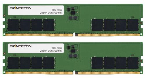 プリンストン大学 PD5-4800-8GX2 16GB（8GB×2枚組） DDR5-4800 288PIN UDIMM