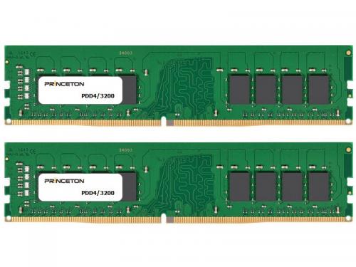 プリンストン大学 PDD4/3200-8GX2 16GB (8GB 2枚組) DDR4-3200 288PIN UDIMM