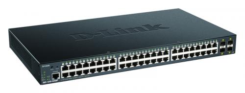D-Link(ディーリンク) DGS-1250-52XMP/A2 DGS-1250-52XMP ギガビットL2スマートマネージドスイッチ、PoE+相応う(最大限度370W給電)、10/100/1000BASE-T界面×48、10G SFP+拡張スロット×4、リミテッドライフタイム引き受ける客体