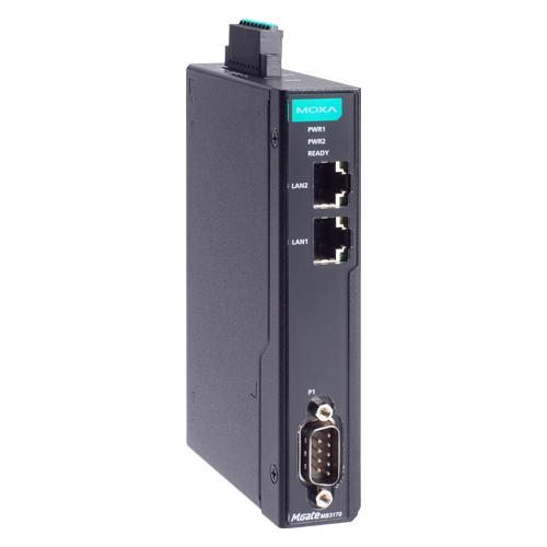 MOXA MGate MB3170-G2 1界面 アドバンスド Modbus論理ゲート通い路 IEC62443-4-2標準尺度 RJ45×2 DB9