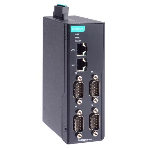 MOXA MGate MB3470I-G2 4界面 アドバンスド Modbus論理ゲート通い路 IEC62443-4-2判定基準 RJ45×2 DB9 2kV不成立防御すること