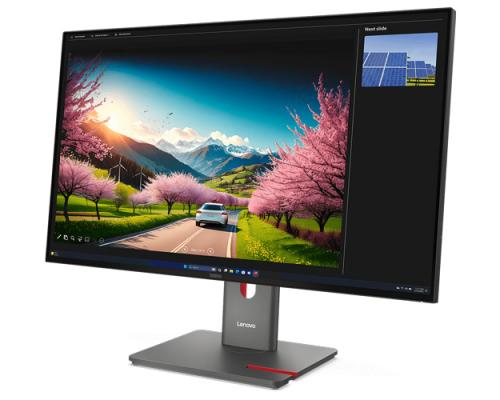 レノボ 64A8XAR2JP ThinkVision P32UD-40 (31.5型広広とした液晶見せびらかす/3840×2160/Thunderbolt4、DP、HDMI/黒いこと/金棒引き：なし/3年度盛りだくさん引き請ける/広可視性角IPSダイアログボックス召しかかえる)