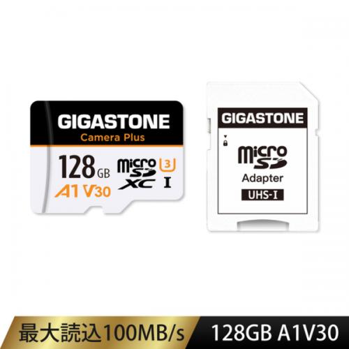 Gigastone GJMX-128GA1BW MicroSDXCカード 128GB UHS-1 U3 V30 A1スペック 最大読込み速度100MB/s Full HD対応 Switch・DJIドローン・アメリカGoPro動作確認済|ISダイレクト店