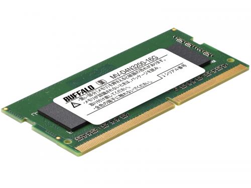 BUFFALO MV-D4N3200-16G 法人向けパソコン4-25600（DDR4-3200）相応う 260いの一番 DDR4 SO-DIMM 16GB