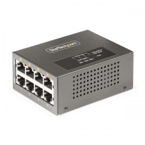 StarTech.com AS445C-POE-INJECTOR PoEインジェクター/4界面/5Gマルチギガビット/PoE++給電/160W総ワット数/最大限度100m/高最終生産物 PoEワット数