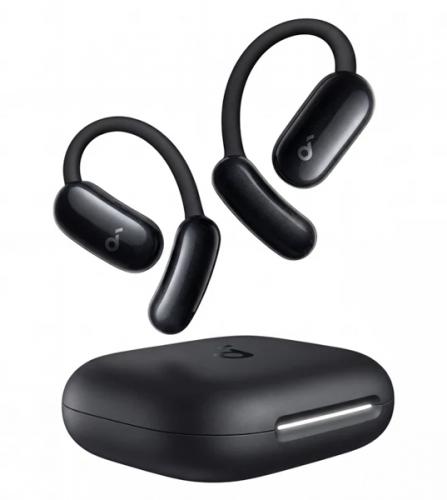 【法人様宛制限事項】ANKER  A3874N12 Soundcore AeroFit 2 人工知能学 Assistant 黒いこと