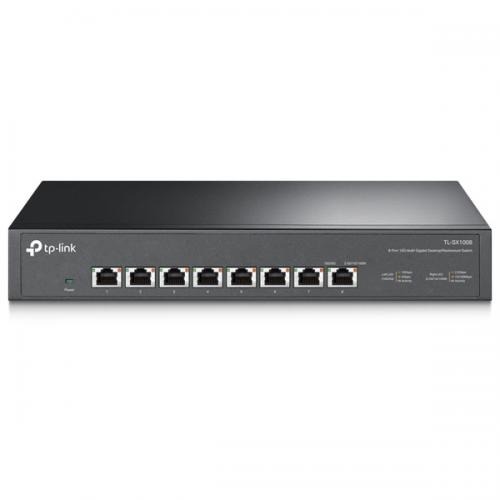 TP-LINK TL-SX1008(UN) 8ポート 10G デスクトップ/ラックマウント スイッチ｜ISダイレクト店 38,407円