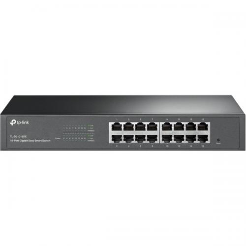 TP-LINK TL-SG1016DE 16ポート ギガビット イージスマートスイッチ デスクトップ｜ISダイレクト店