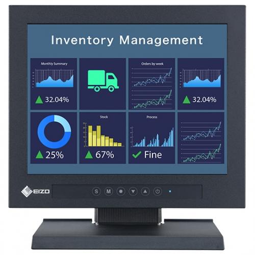 EIZO(エイゾー) FDX1004-TBK 液晶見せびらかす 10.4型/1024×768/DisplayPort、HDMI、D-Sub/黒いこと/金棒引き：なし
