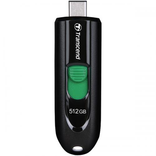 Transcend TS512GJF790C JetFlash 790C 512GB USB3.2 Pen Drive Type-C Capless Black