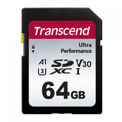 Transcend TS64GSDC340S SDXCカード UHS-I U3 V30 A1 64GB|ISダイレクト店