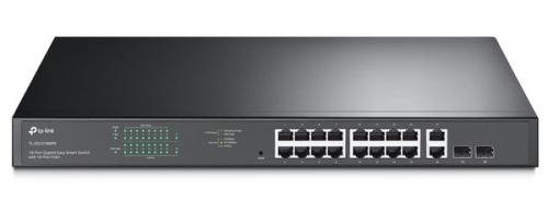 TP-LINK TL-SG1218MPE(UN) 18界面 ギガビット イージースマートスイッチ （PoE+界面×16積み上げる)