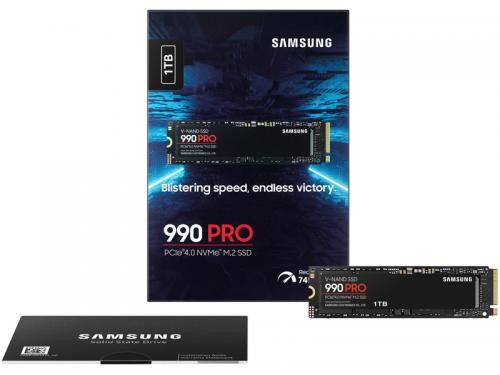 SAMSUNG MZ-V9P1T0B-IT PCIe 4.0 NVMe M.2 SSD 990 PRO 1結核症