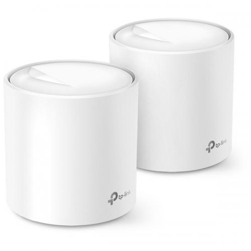 TP-LINK Deco X20(2-Pack)(JP) AX1800 メッシュWi-Fi 6取り合わせ（2台仕掛ける）