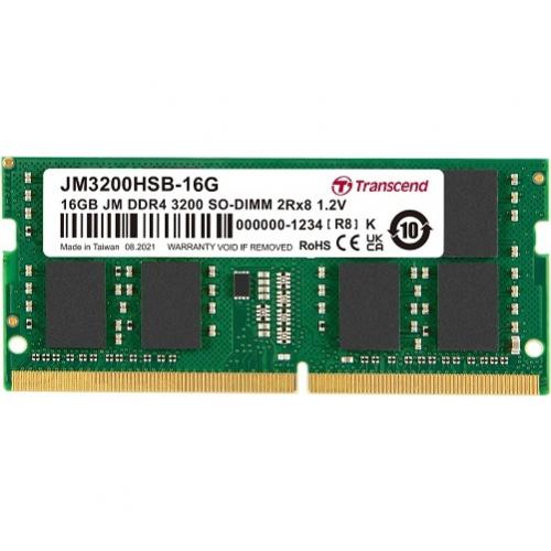 Transcend JM3200HSB-16G マイコン4-25600 (DDR4-3200) 相応う 260いの一番 CL22 1.2V DDR4 SO-DIMM 16GB