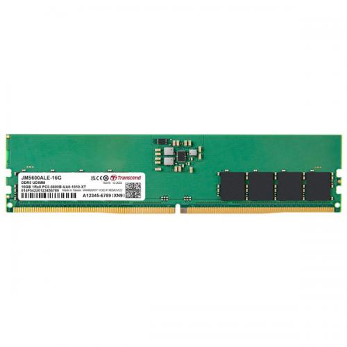 Transcend JM5600ALE-16G PC5-44800 (DDR5-5600) 対応 288ピン CL46 1.1V DDR5 U-DIMM 16GB|ISダイレクト店