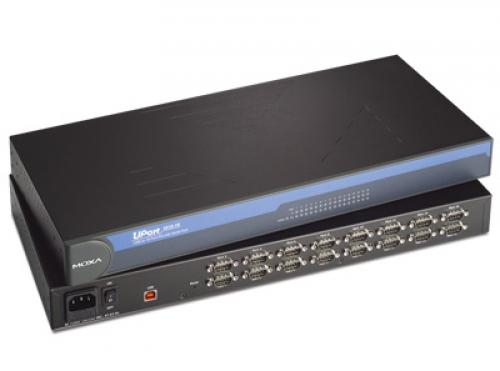MOXA UPort 1610-16/JP 16界面 RS-232 USB - 禾穀類変換器