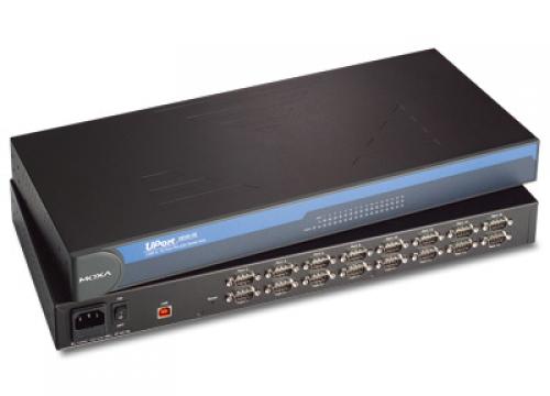 MOXA UPort 1650-16/JP 16界面 RS-232/422/485 USB - 禾穀類変換器