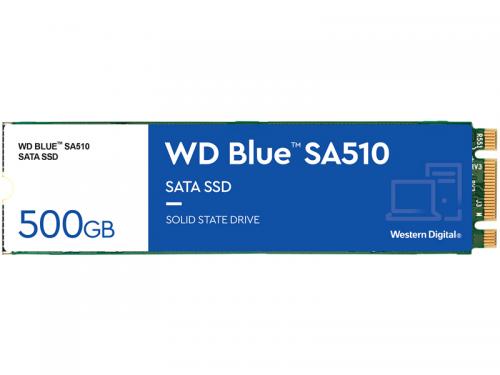 WesternDigital 0718037-884714 WD Blue SA510 SATA繋ぎ合わせる M.2 SSD 500GB 5年引き受ける WDS500G3B0B