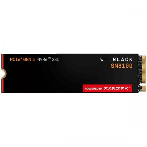 WesternDigital WDS800T1X0M WD_BLACK SN8100 M.2 2280 PCIe Gen5x4 NVMe 2.0 SSD 8結核症