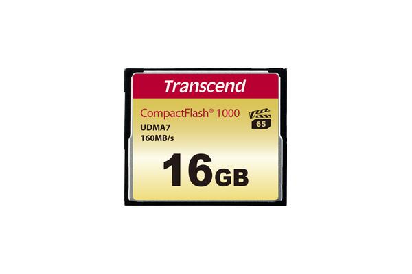 Transcend TS16GCF1000 16GB CF Card MLC R: 160MB/s|ISダイレクト店