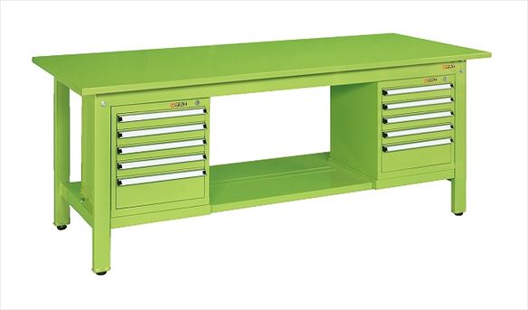 【法人様宛限定】サカエ KK-69SSL52 軽量作業台KKタイプ(スモールキャビネット付)|ISダイレクト店