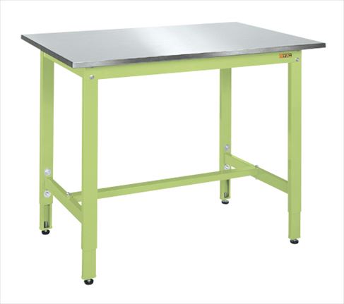 【法人様宛限定】サカエ TKK8-189SU4NI 軽量高さ調整作業台ＴＫＫ８タイプ（ステンレス天板仕様）