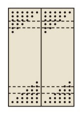 【法人様宛限定】サカエ PO-302LN パンチングウォールシステム　壁取付型