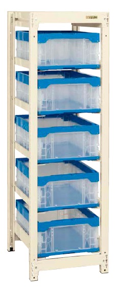 【法人様宛限定】サカエ CR-30BSN コンテナラックケース（単体・コンテナ３０ＢＴＭ付）