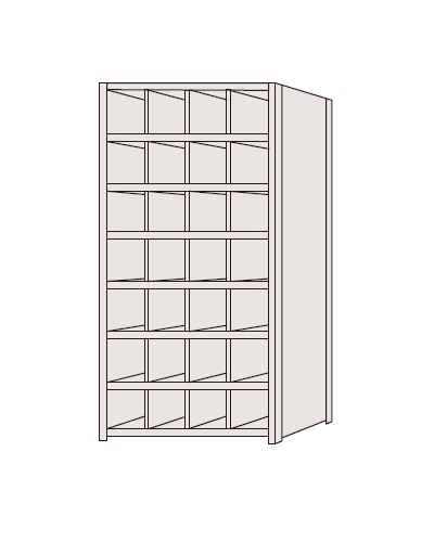 【法人様宛限定】サカエ NCAM111-407 区分棚