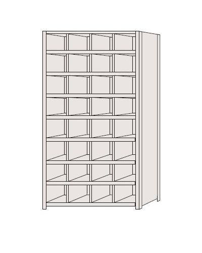 【法人様宛限定】サカエ NCAM111-408 区分棚