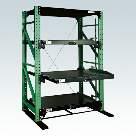 【法人様宛限定】サカエ NSDR-14TG スライドラック　ハーフストロークタイプ（１０００kg・単体）