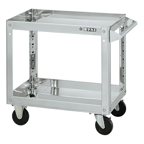 【法人様宛限定】サカエ SAP3-6062DCJ ステンレススーパーワゴン(プレート式)SUS304|ISダイレクト店