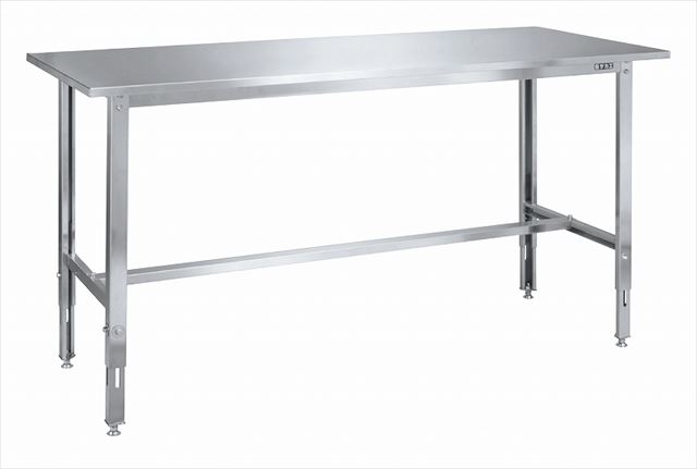 【法人様宛限定】サカエ SUT3-127LCN ステンレス高さ調整作業台(SUS304)|ISダイレクト店