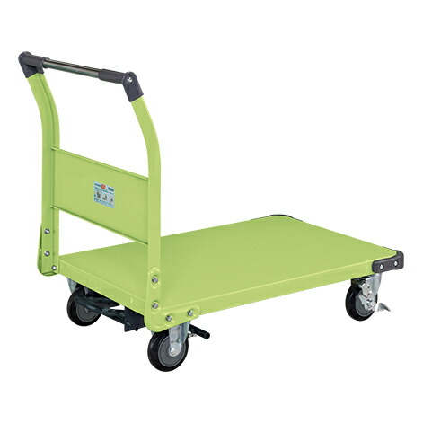 【法人様宛限定】サカエ TAN-55NUBR 特製四輪車（４００ｋｇタイプ・フットブレーキ付）