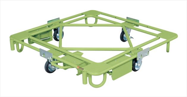 【法人様宛限定】サカエ RC-4FBG 自在移動回転台車(重量型・フットブレーキ付)|ISダイレクト店