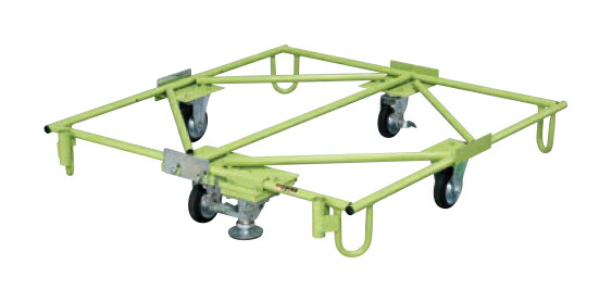 【法人様宛限定】サカエ SC-110F 樹脂パレット台車（フロアストッパー付）