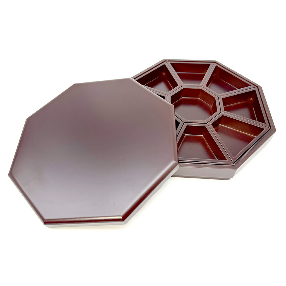 楽天市場】韓国八角木製九節板（クジョルパン）□gujeolpan-2-s