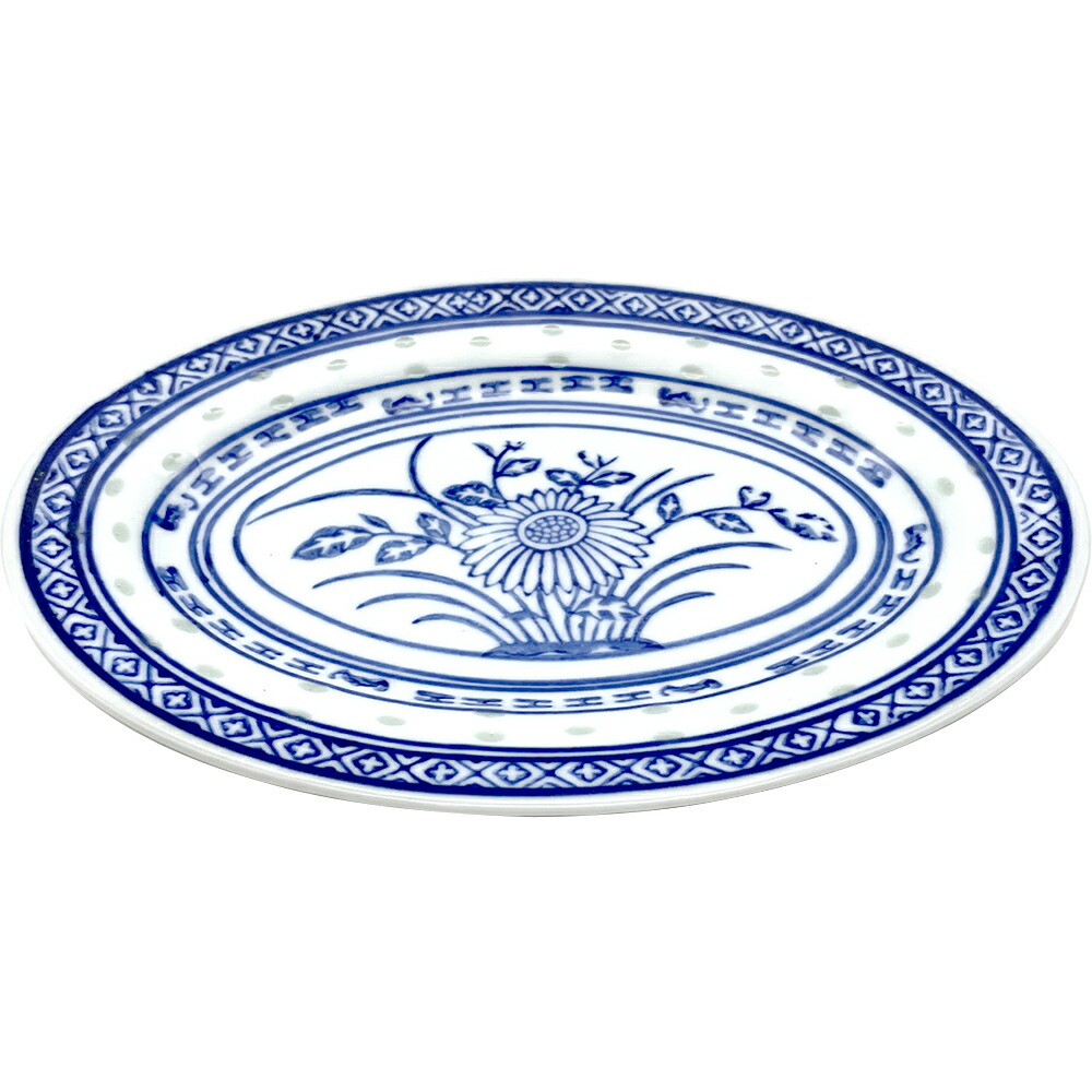 中国景徳鎮お皿、9枚小皿 楽天市場】景徳鎮 ホタル陶器 小判皿 9インチ 23×16.2cm 【中華