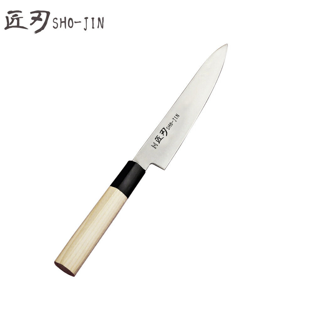 楽天市場】日本製 匠刃 SHO-JIN イノックス和式 和牛刀 21cm