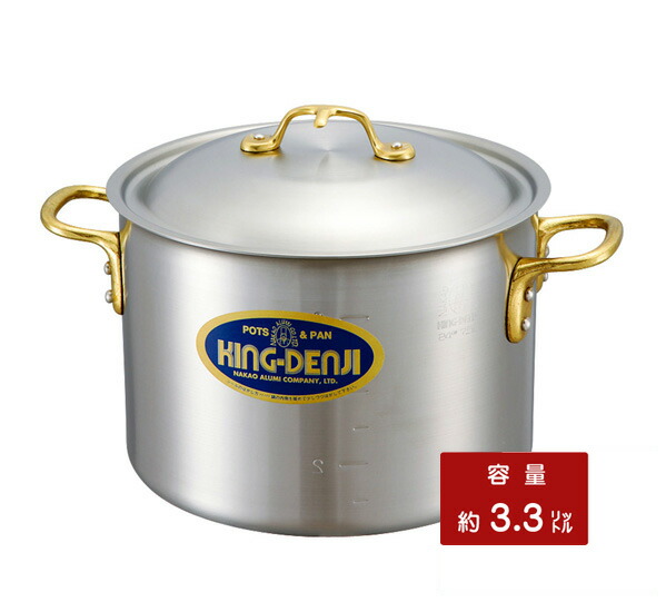 キングデンジ 半寸胴鍋 18cm 業務用ステンレス鍋 メジャー付 I Sキッチン 犬 日本製 業務用鍋 中尾アルミ製作所 オール熱源 Ih対応 有名な高級ブランド キングデンジ 半寸胴鍋 18cm 業務用ステンレス鍋 メジャー付 I Sキッチン 犬 日本製 業務用鍋 中尾アルミ製作所 オール熱源 Ih対応 有名な高級ブランド