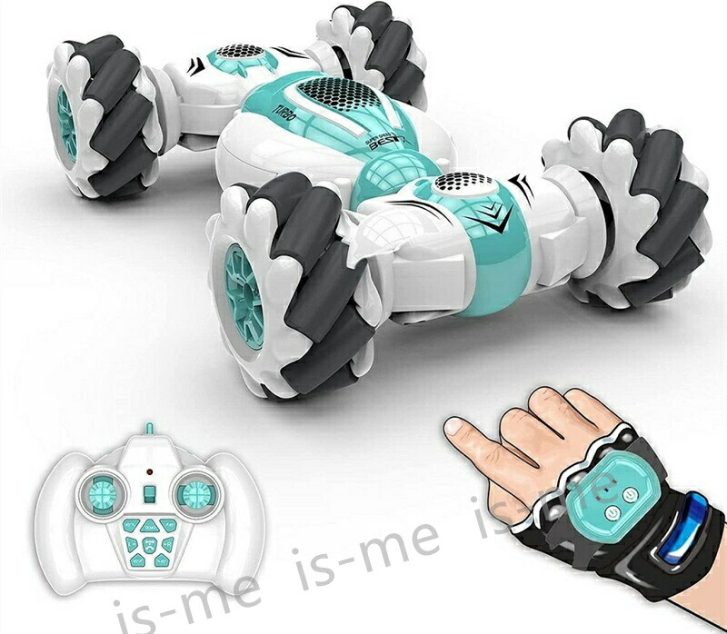 【楽天スーパーSALE】リモコンカー ラジコンカー RCカー ジェスチャー制御 オフロードカー ツイスト 車 スタント クライミング(グリーン)