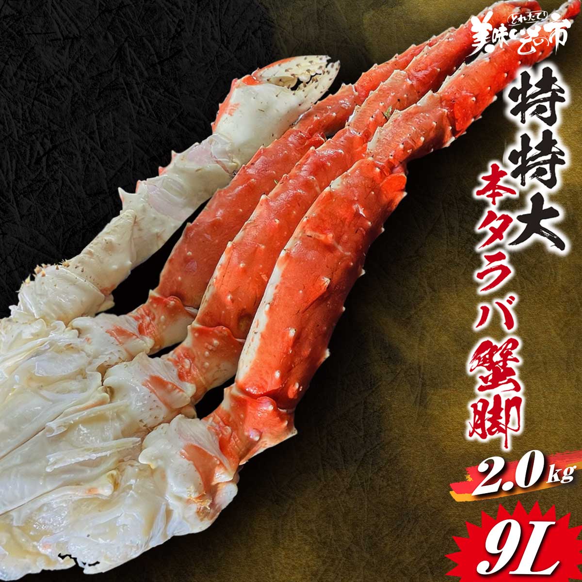 【楽天市場】特大 7Lサイズ 本タラバ蟹脚 1.5kg「ねこぶだし」でおなじみ「とれたて！美味いもの市」から登場 : ＡＣショップ