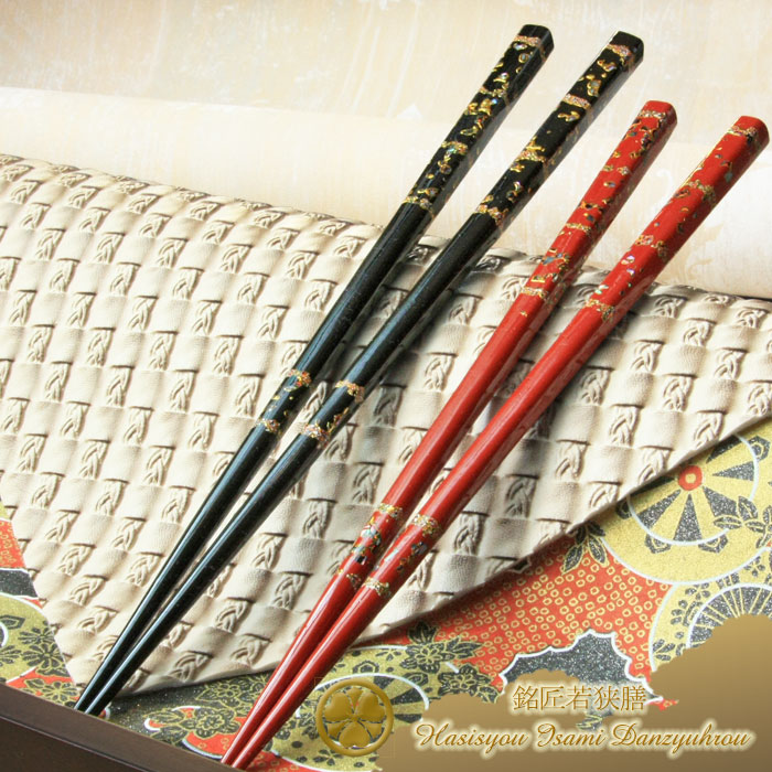 楽天市場】＜一双＞▽貝連峰 螺鈿若狭塗箸 ◇-1膳単品- : 箸匠 伊瑳美