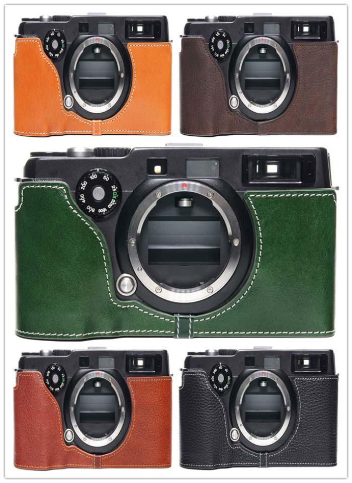 TP Original Hasselblad XPan Fujifilm TX-1 専用 ブルタイプ 本革 ボディケース|イーサン恵