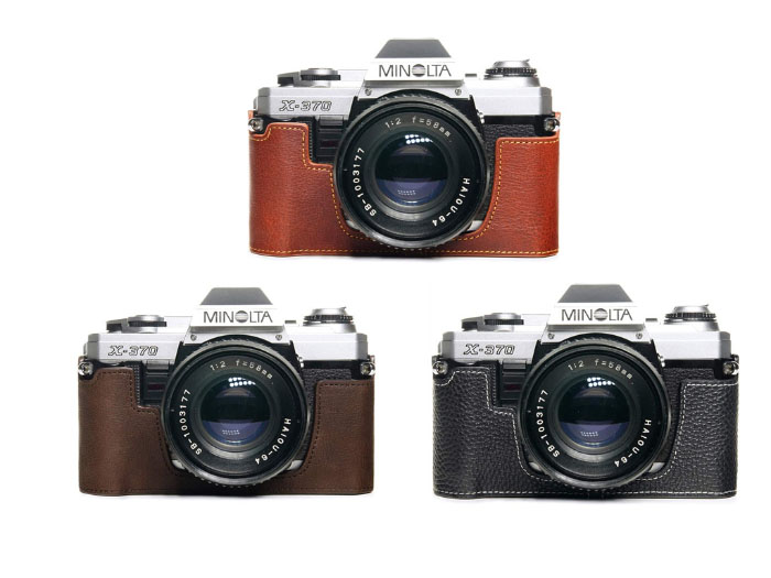 TP Original Minolta X-300 X300 X-370 X370 専用 ブルタイプ 本革 ボディケース｜イーサン恵
