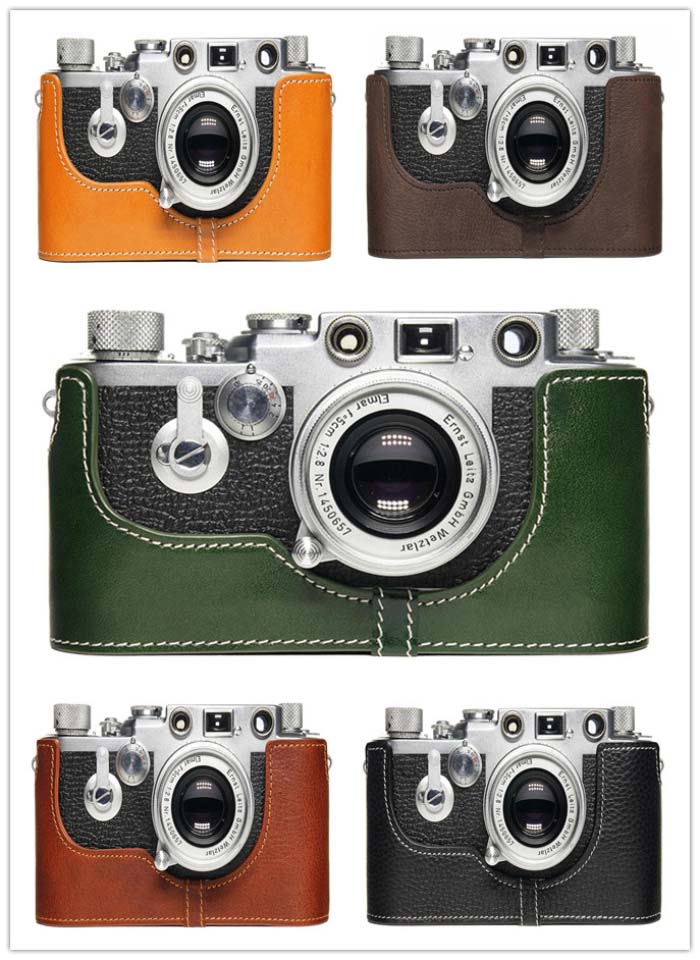 TP Original Leica iiif (セルフタイマー付き添い人) 専用 ブル手合い 本革 上半身容れもの