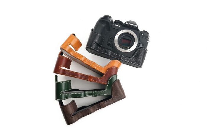 Olympus Ace レンジファインダーカメラ レザーケース付き OM-D OLYMPUS E-M10 Mark IV用 レザー ケース Volcano TP