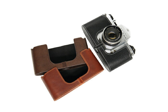 オリンパス・ペン 初号機 + オリジナル革製速射ケース オリンパス・ペン 初号機 + オリジナル速射ケース